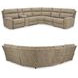 Next-Gen DuraPella Sand 6 Piece Performance Fabric Power Reclining Sectional