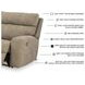 Next-Gen DuraPella Sand 6 Piece Performance Fabric Power Reclining Sectional