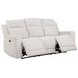 Kennett Ivory 81" Power Reclining Sofa with USB Charging