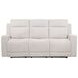 Kennett Ivory 81" Power Reclining Sofa with USB Charging