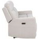 Kennett Ivory 81" Power Reclining Sofa with USB Charging