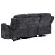 Kennett Dark Gray 81" Power Reclining Sofa with USB Charging