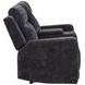 Kennett Dark Gray 70" Power Reclining Loveseat with USB Charging