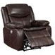 Sycamore Dark Brown Power Recliner