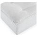 Haven White Rectangular Ottoman