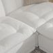 Haven White 4 Piece Modular Sectional with Ottoman