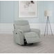 Adler Ivory Swivel Glider Power Recliner with USB Charging