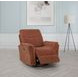 Adler Rust Swivel Glider Power Recliner with USB Charging