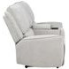 Sylmar Dove Gray 71" Power Reclining Loveseat