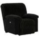 Comet Black Lay Flat Power Recliner with USB Charging