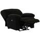 Comet Black Lay Flat Power Recliner with USB Charging