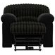 Comet Black Lay Flat Power Recliner with USB Charging