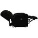 Comet Black Lay Flat Power Recliner with USB Charging