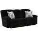 Comet Black 85" Lay Flat Power Reclining Sofa with USB Charging