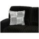 Comet Black 85" Lay Flat Power Reclining Sofa with USB Charging