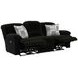 Comet Black 85" Lay Flat Power Reclining Sofa with USB Charging