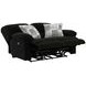 Comet Black 60" Lay Flat Power Reclining Loveseat with USB Charging