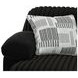 Comet Black 60" Lay Flat Power Reclining Loveseat with USB Charging
