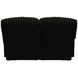 Comet Black 60" Lay Flat Power Reclining Loveseat with USB Charging