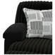 Comet Black 60" Lay Flat Power Reclining Loveseat with USB Charging