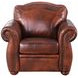 Ardentia Marco Leather Upholstered Accent Chair with Nailhead Trim