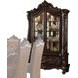 Versailles Cherry Oak 2 Door Curio Cabinet with LED