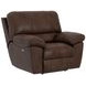 Stetson Walnut Lay Flat Power Recliner with USB Charging