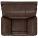 Stetson Walnut Lay Flat Power Recliner with USB Charging