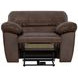 Stetson Walnut Lay Flat Power Recliner with USB Charging
