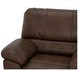 Stetson Walnut Lay Flat Power Recliner with USB Charging