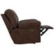 Stetson Walnut Lay Flat Power Recliner with USB Charging