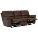 Stetson Walnut 91" Lay Flat Power Reclining Sofa with USB Charging