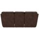 Stetson Walnut 91" Lay Flat Power Reclining Sofa with USB Charging