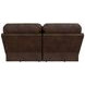 Stetson Walnut 65" Lay Flat Power Reclining Loveseat with USB Charging
