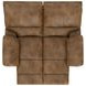 Stetson Canyon 65" Lay Flat Power Reclining Loveseat with USB Charging