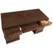 Archives Dark Brown 65" Executive Desk