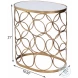 Talulah Oval Marble Accent Table