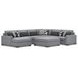 Bealton Salt and Pepper 6 Piece Sectional with LAF Chaise