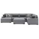 Bealton Salt and Pepper 6 Piece Sectional with LAF Chaise