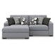 Bealton Salt and Pepper 2 Piece Sectional with LAF Chaise