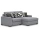 Bealton Salt and Pepper 2 Piece Sectional with RAF Chaise