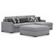 Bealton Salt and Pepper 3 Piece Sectional with RAF Chaise
