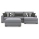 Bealton Salt and Pepper 3 Piece Sectional with RAF Chaise
