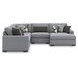 Bealton Salt and Pepper 5 Piece Sectional with RAF Chaise