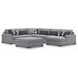 Bealton Salt and Pepper 6 Piece Sectional with RAF Chaise