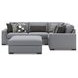 Bealton Salt and Pepper 4 Piece Sectional