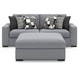 Bealton Salt and Pepper Modular Loveseat