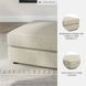 Seyler Sand Oversized Accent Ottoman