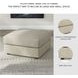 Seyler Sand Oversized Accent Ottoman