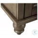 Heritage Rustic Haven Dusty Taupe Chairside Table